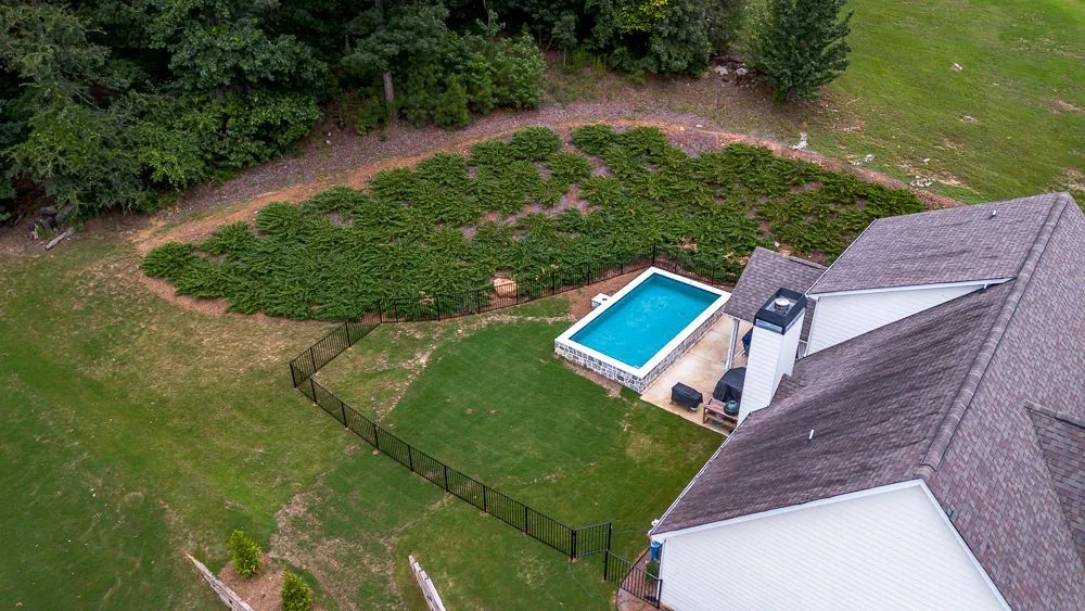 Ashland Falls pool project by Bulldog Pool Builders