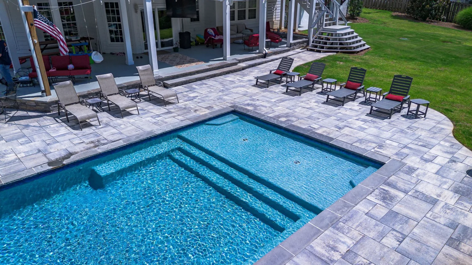 Pool Decks & Hardscapes by Bulldog Pool Builders