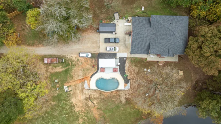 Swimming pool built by Bulldog Pool Builders