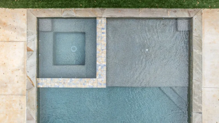 Swimming pool built by Bulldog Pool Builders