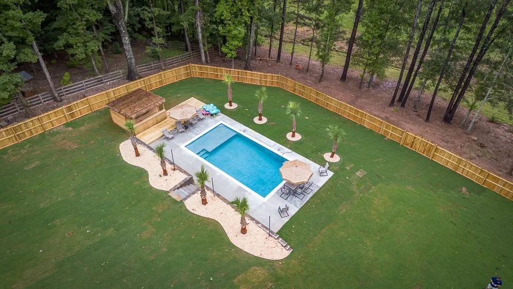 Planters Trail pool project by Bulldog Pool Builders