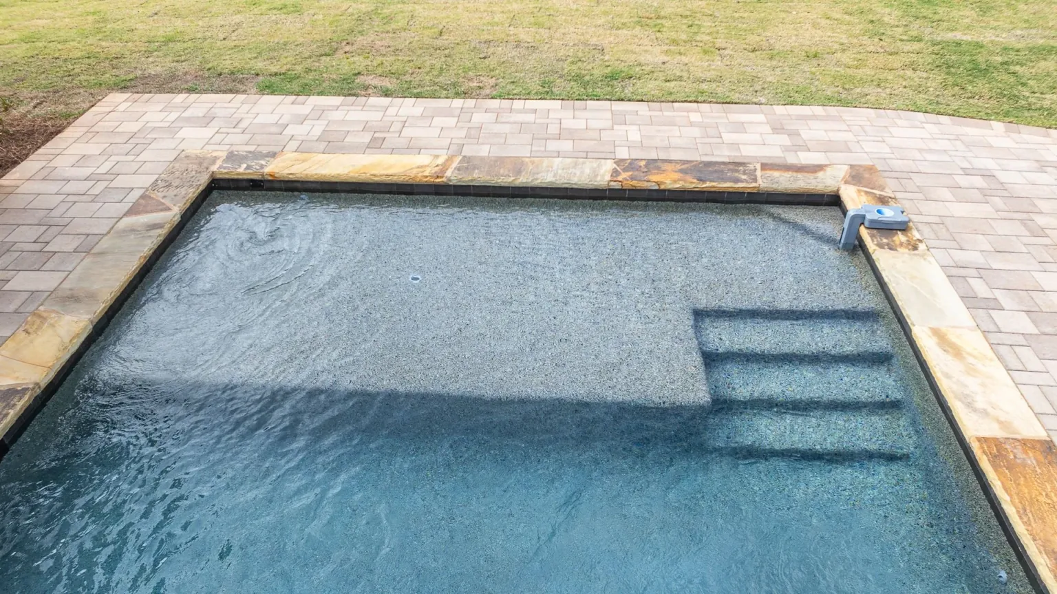 Swimming pool built by Bulldog Pool Builders