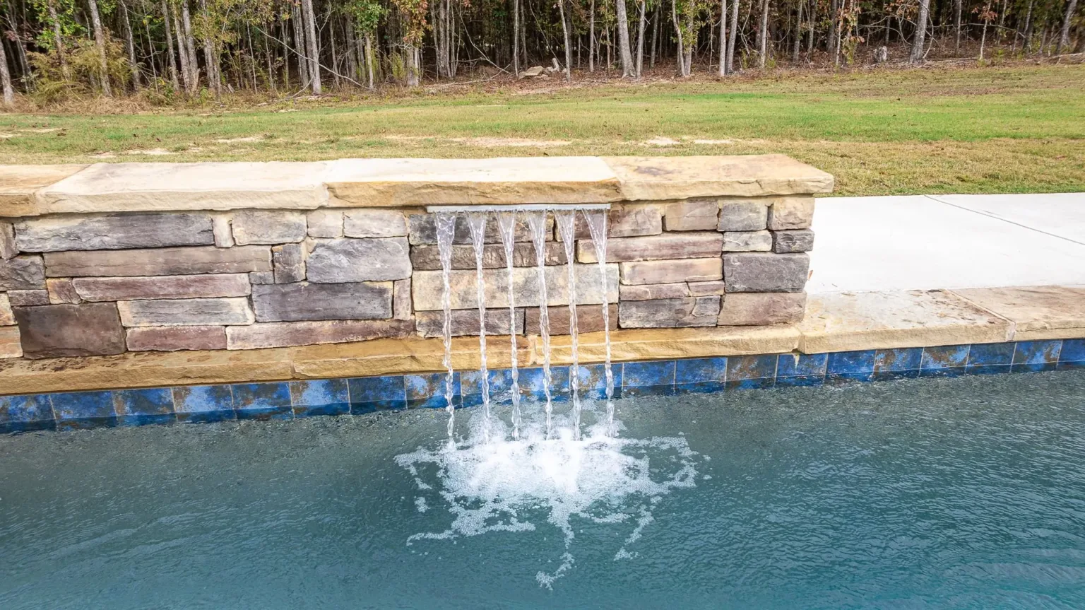 Waterfalls & Sheer Descents by Bulldog Pool Builders