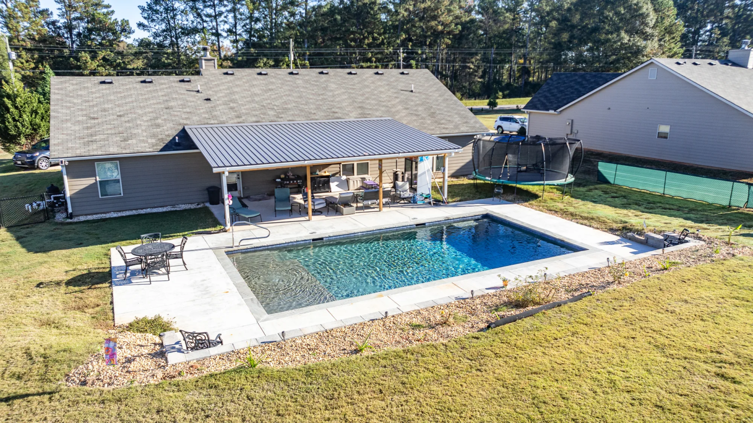 Arnoldsville Rd pool project 3 by Bulldog Pool Builders