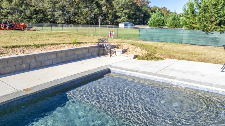 Arnoldsville Rd pool project 9 by Bulldog Pool Builders