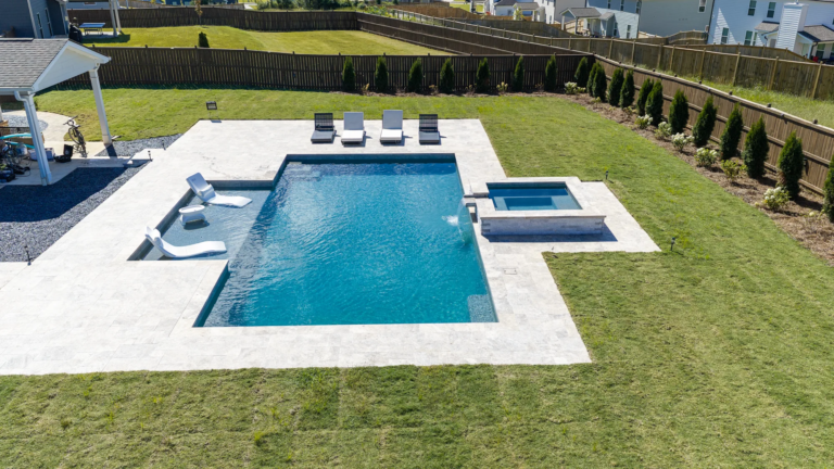 Buffalo Trace pool project 13 by Bulldog Pool Builders in Stockbridge, GA