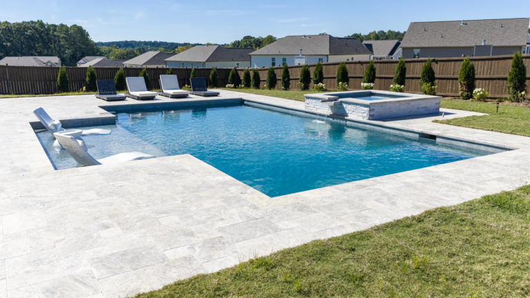 Buffalo Trace pool project 15 by Bulldog Pool Builders in Stockbridge, GA