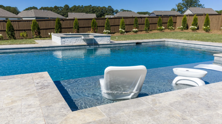 Buffalo Trace pool project 17 by Bulldog Pool Builders in Stockbridge, GA