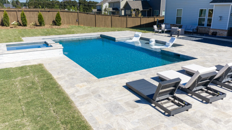 Buffalo Trace pool project 3 by Bulldog Pool Builders in Stockbridge, GA