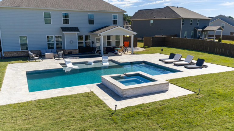 Buffalo Trace pool project 7 by Bulldog Pool Builders in Stockbridge, GA