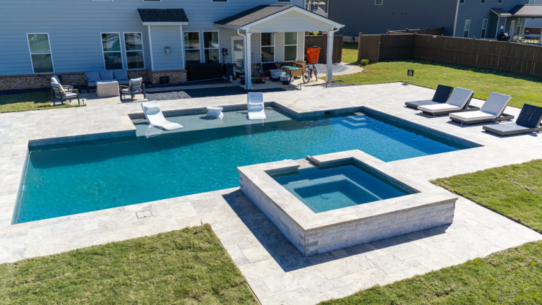 Buffalo Trace pool project 8 by Bulldog Pool Builders in Stockbridge, GA