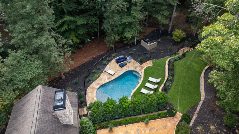 Fortson Rd pool project 10 by Bulldog Pool Builders