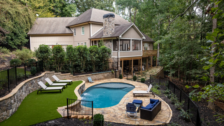 Fortson Rd pool project 11 by Bulldog Pool Builders
