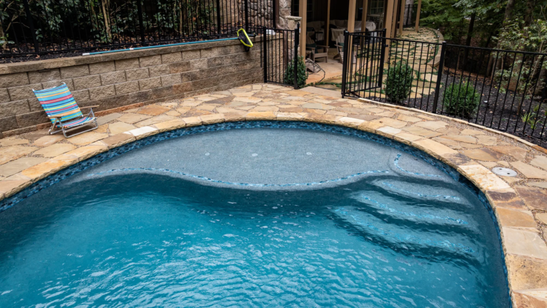 Fortson Rd pool project 17 by Bulldog Pool Builders