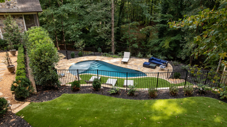 Fortson Rd pool project 23 by Bulldog Pool Builders