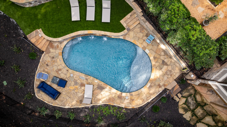 Fortson Rd pool project 24 by Bulldog Pool Builders