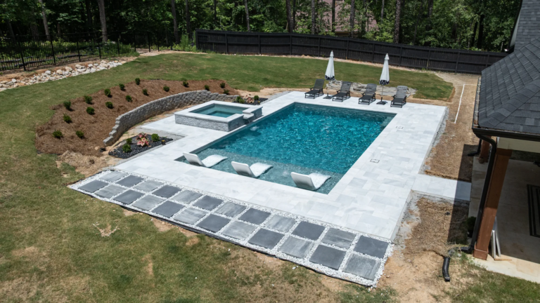 Lake Haynes pool project 1 by Bulldog Pool Builders