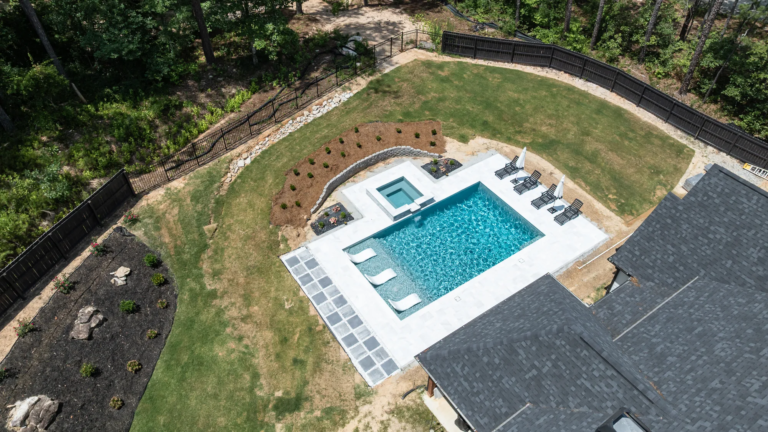 Lake Haynes pool project 15 by Bulldog Pool Builders