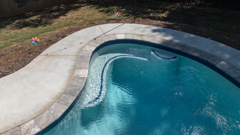 North Forest pool project 14 by Bulldog Pool Builders