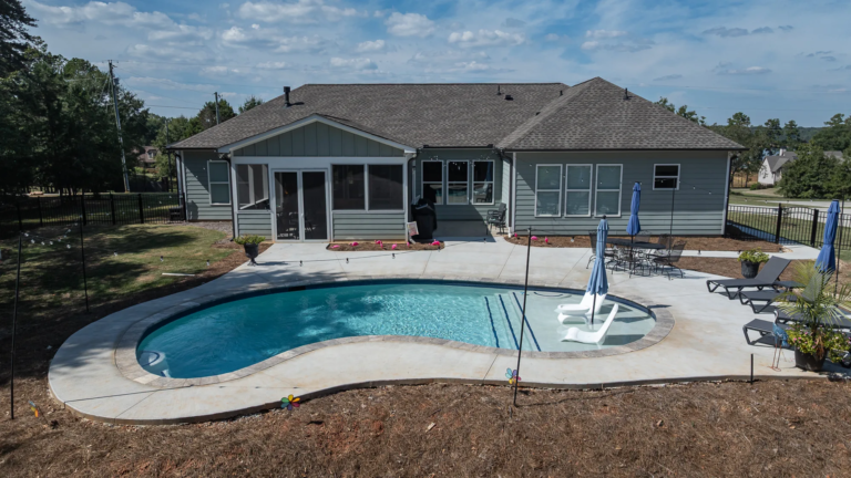 North Forest pool project 2 by Bulldog Pool Builders