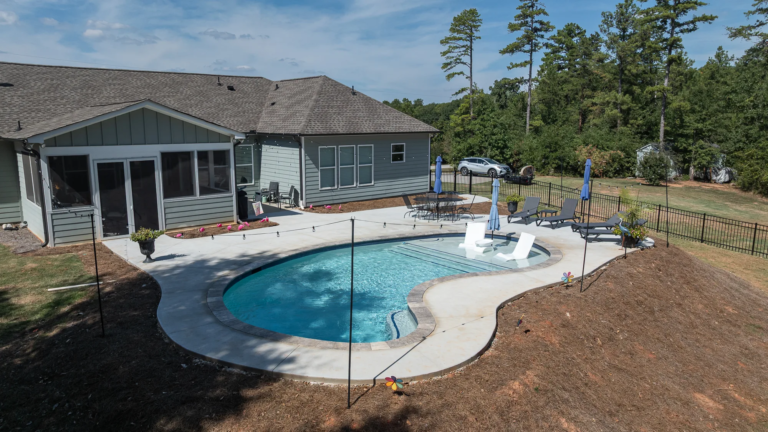North Forest pool project 3 by Bulldog Pool Builders