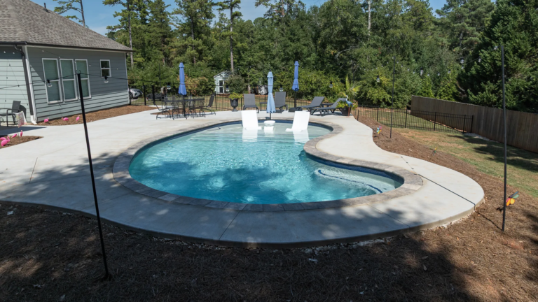 North Forest pool project 6 by Bulldog Pool Builders