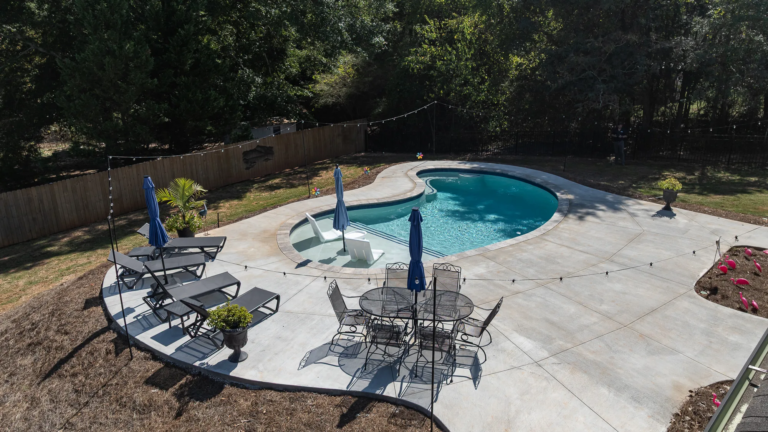 North Forest pool project 7 by Bulldog Pool Builders
