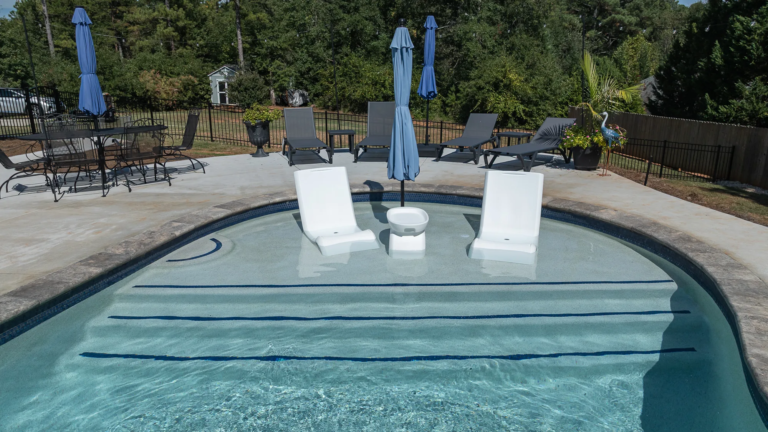 North Forest pool project 9 by Bulldog Pool Builders