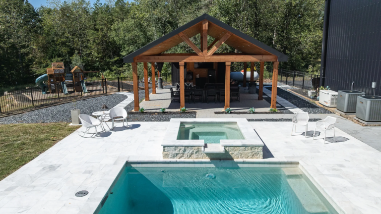 Tribble Gap Rd pool project 16 by Bulldog Pool Builders