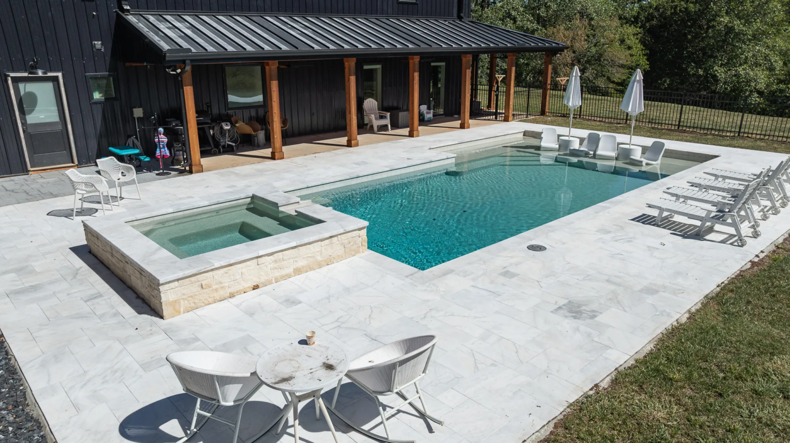 Tribble Gap Rd pool project 3 by Bulldog Pool Builders