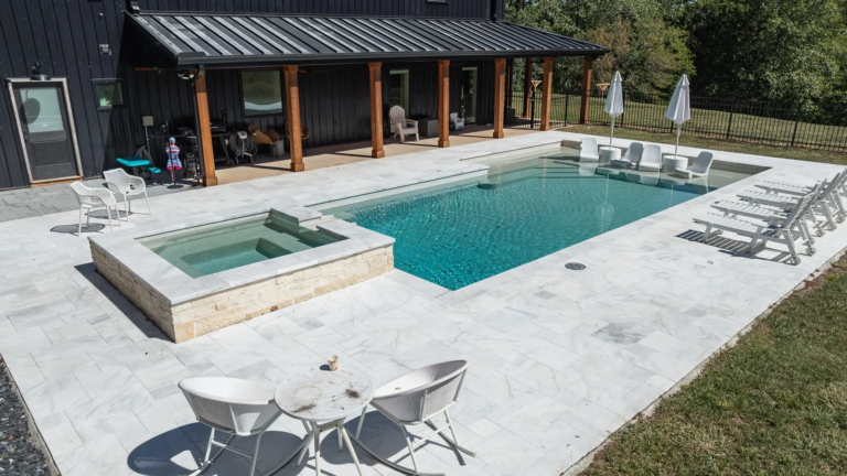 Tribble Gap Rd pool project 3 by Bulldog Pool Builders