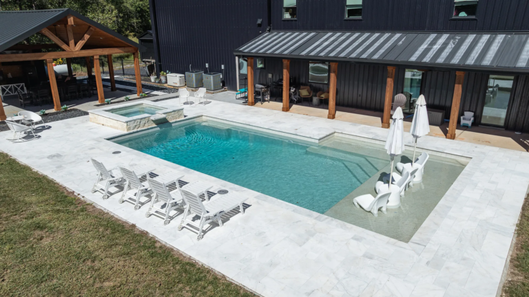 Tribble Gap Rd pool project 4 by Bulldog Pool Builders