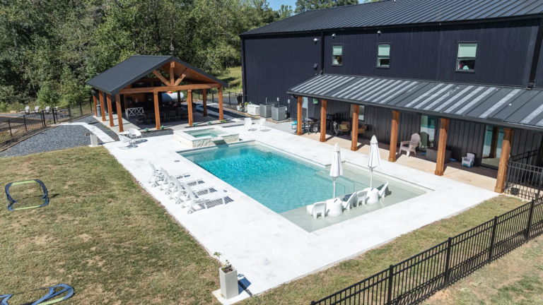 Tribble Gap Rd pool project 7 by Bulldog Pool Builders
