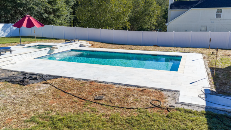 Trotters Lane pool project 3 by Bulldog Pool Builders in McDonough, GA