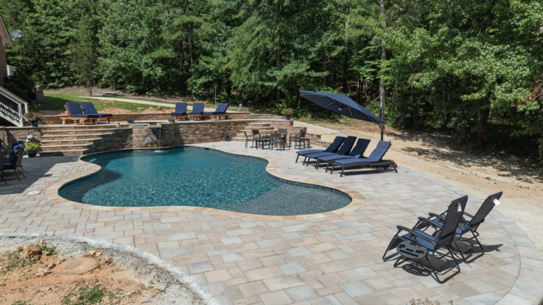 Westwood Dr pool project 15 by Bulldog Pool Builders