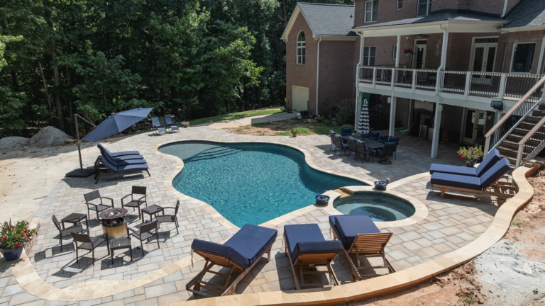 Westwood Dr pool project 3 by Bulldog Pool Builders