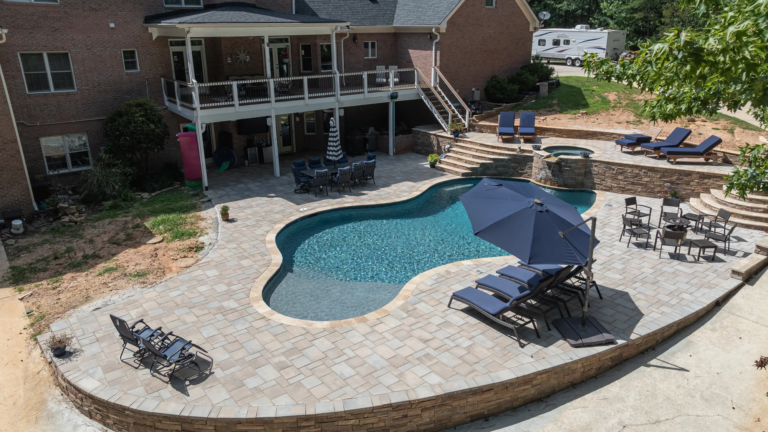 Westwood Dr pool project 5 by Bulldog Pool Builders