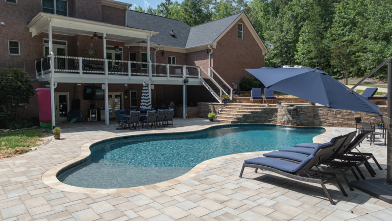 Westwood Dr pool project 8 by Bulldog Pool Builders