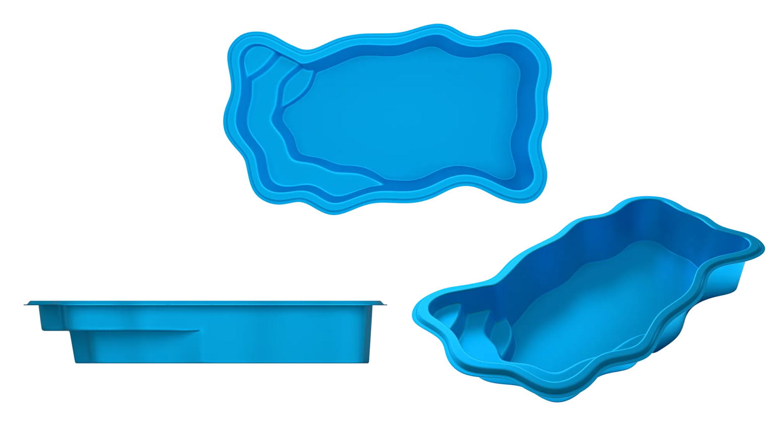 Fiji fiberglass pool by Tallman Pools