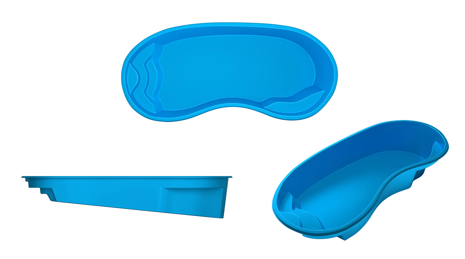 Caspian fiberglass pool by Tallman Pools