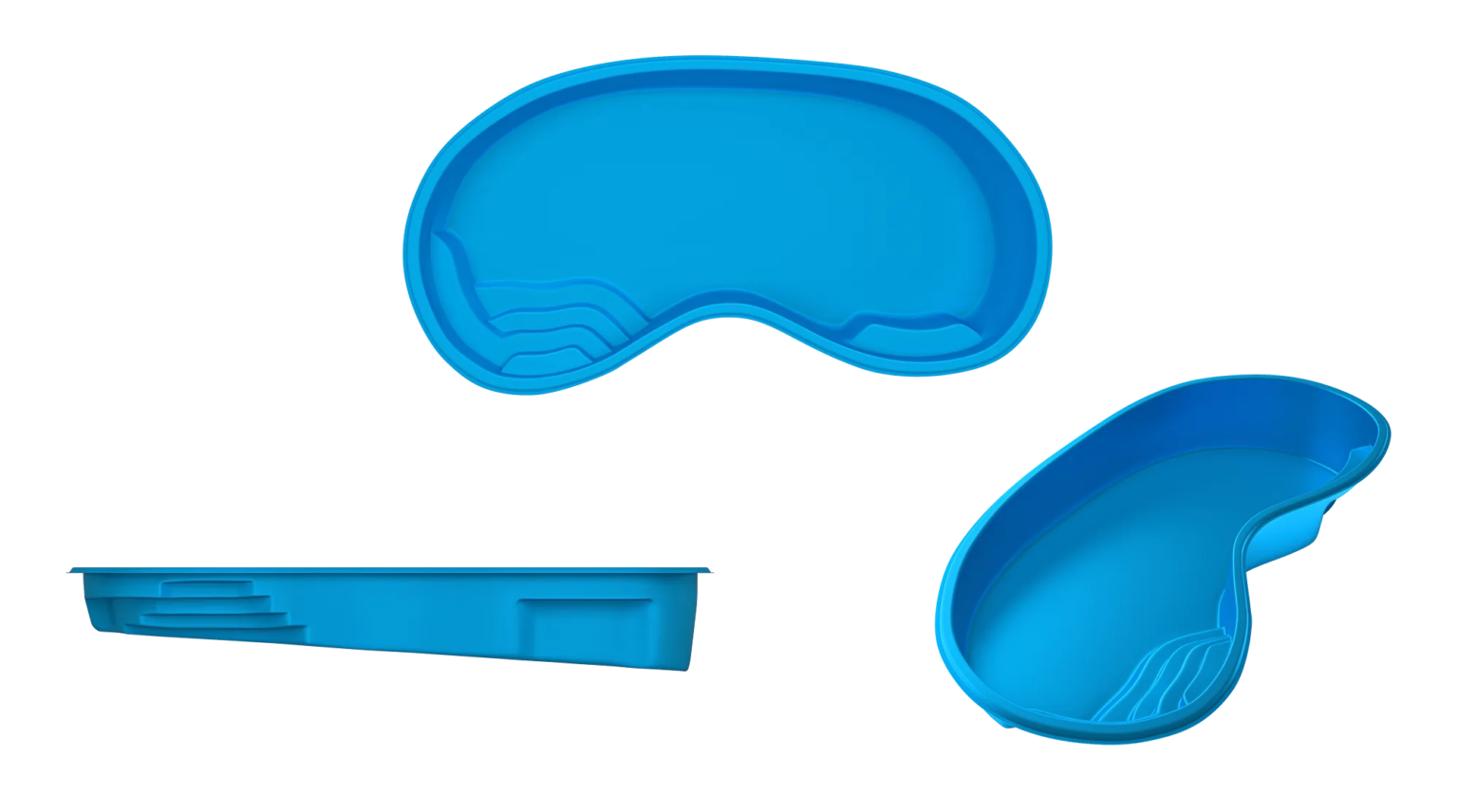 Monterey fiberglass pool by Tallman Pools