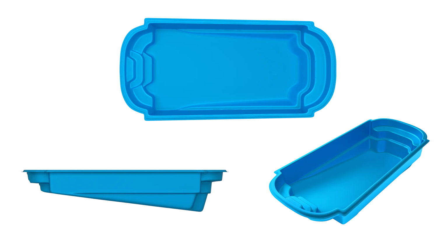 Riviera fiberglass pool by Tallman Pools