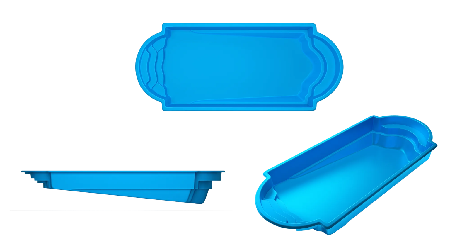 Montego Bay fiberglass pool by Tallman Pools