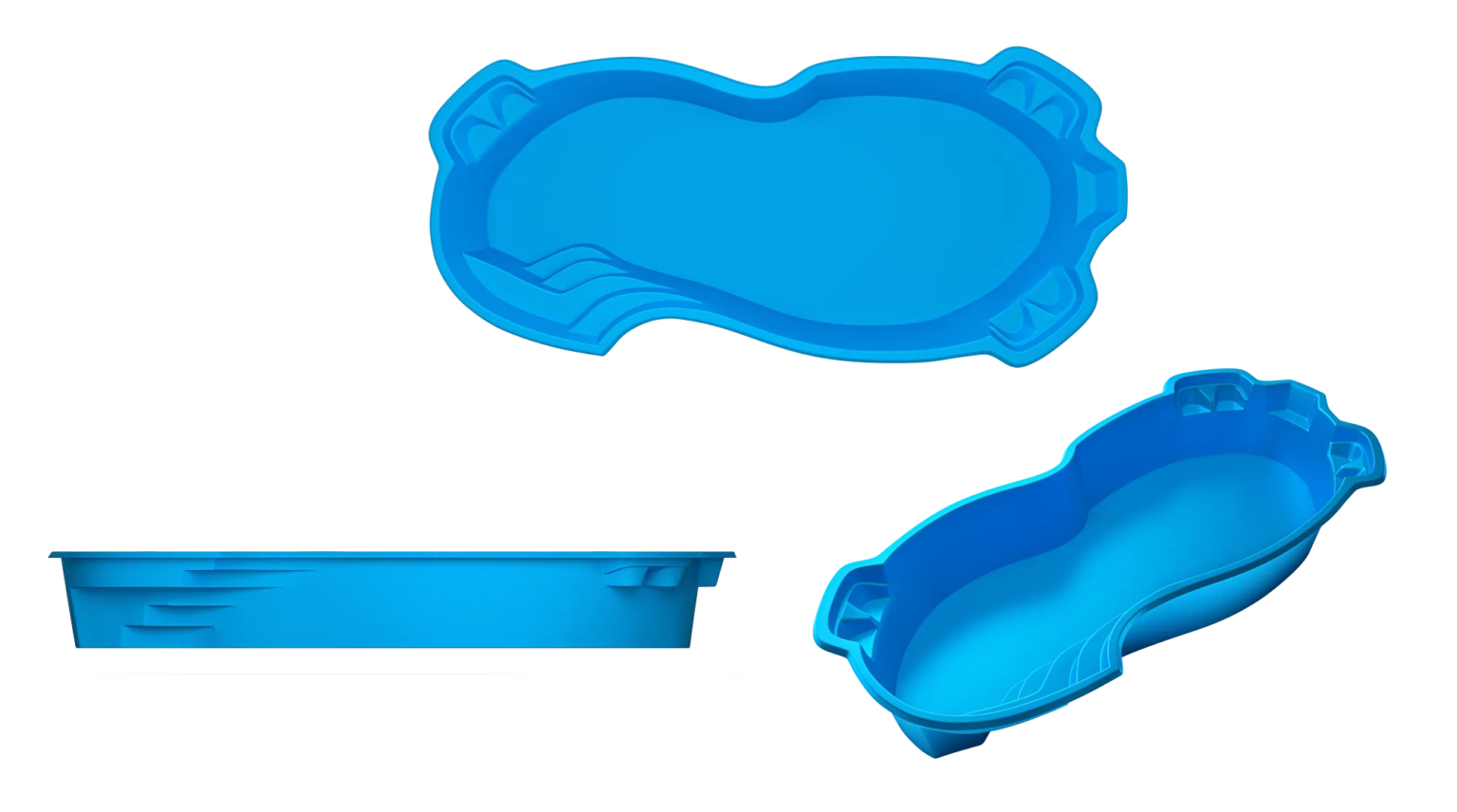 St. Thomas fiberglass pool by Tallman Pools