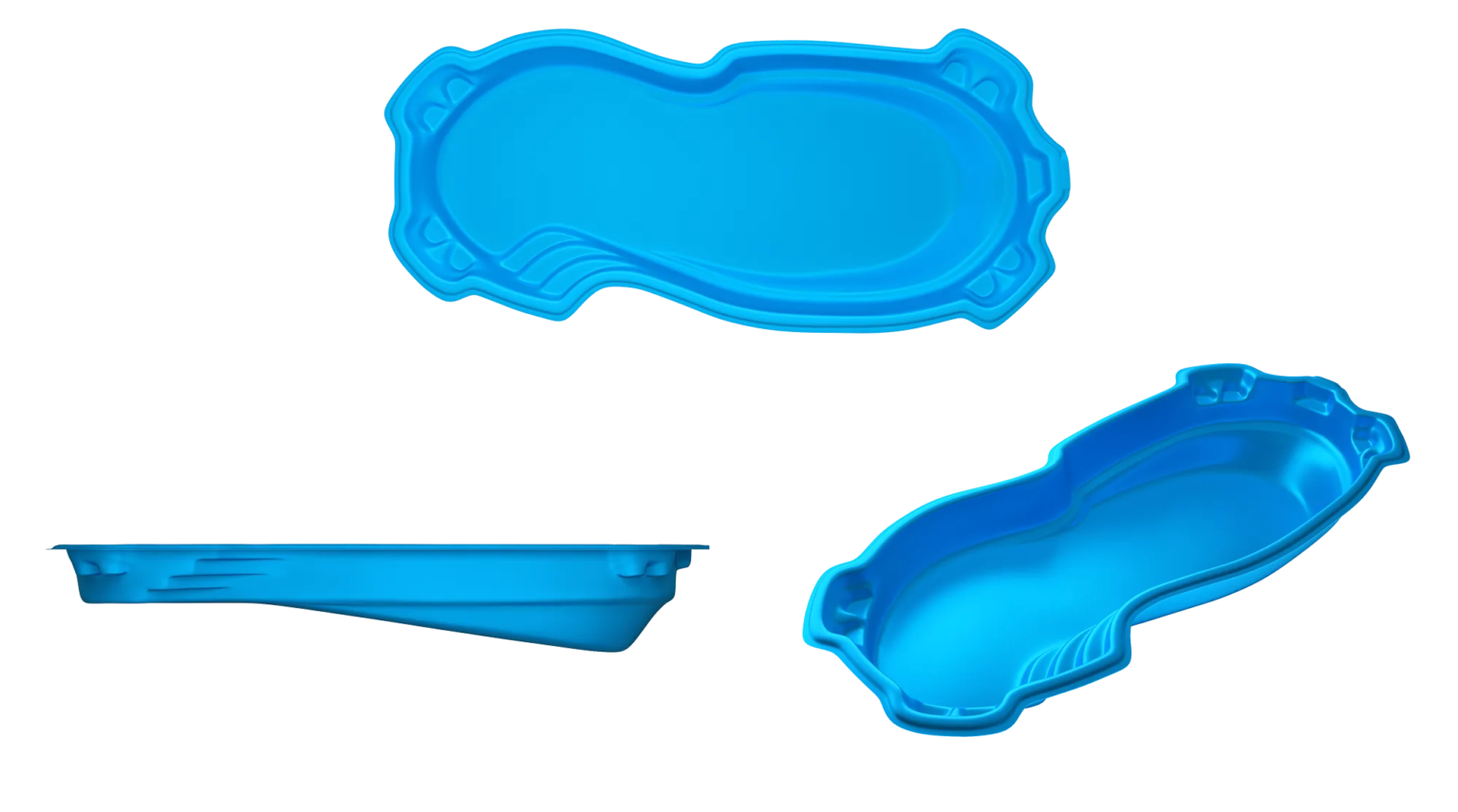 Key West fiberglass pool by Tallman Pools
