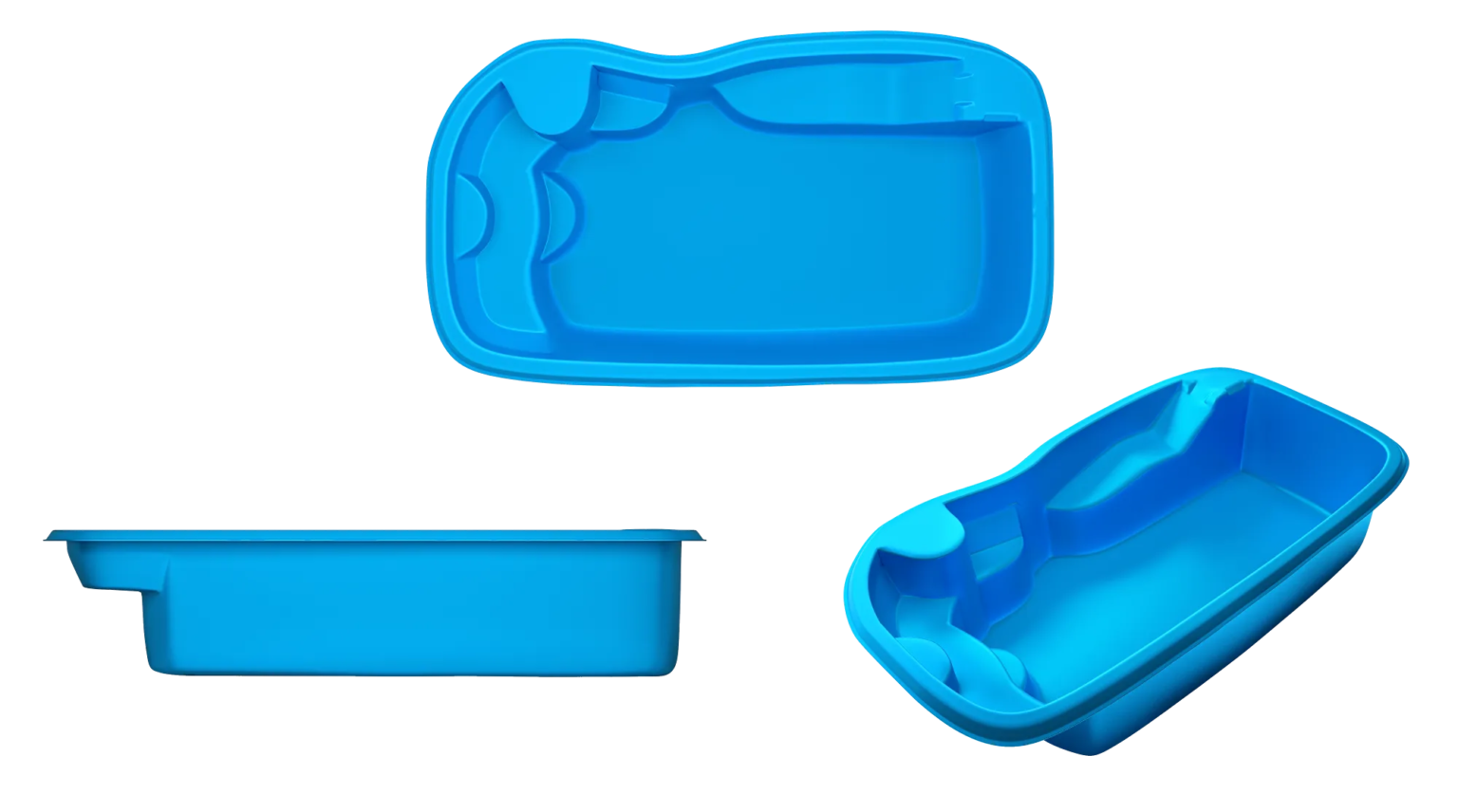 Martinique fiberglass pool by Tallman Pools