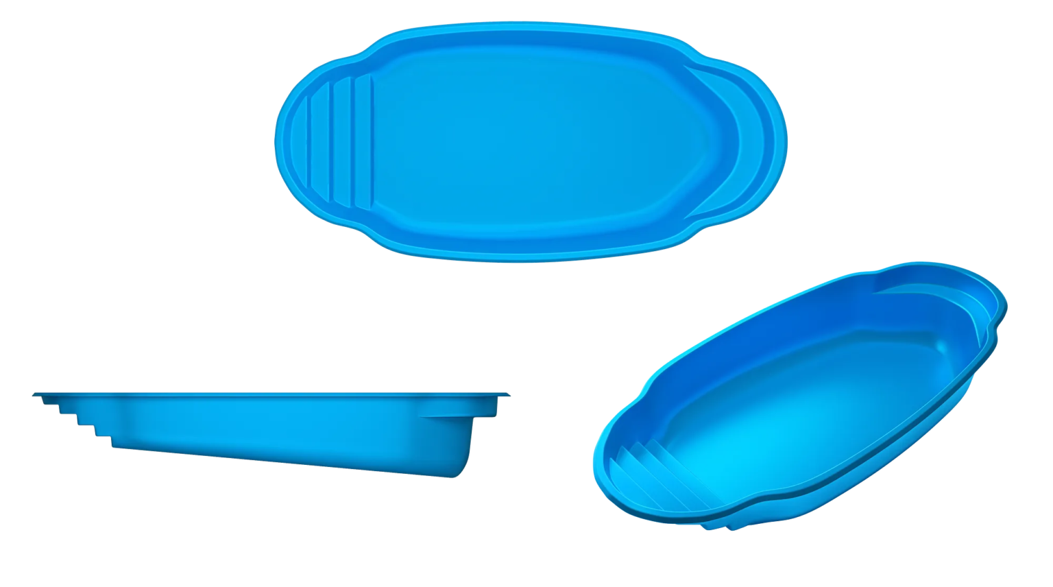 Cozumel fiberglass pool by Tallman Pools