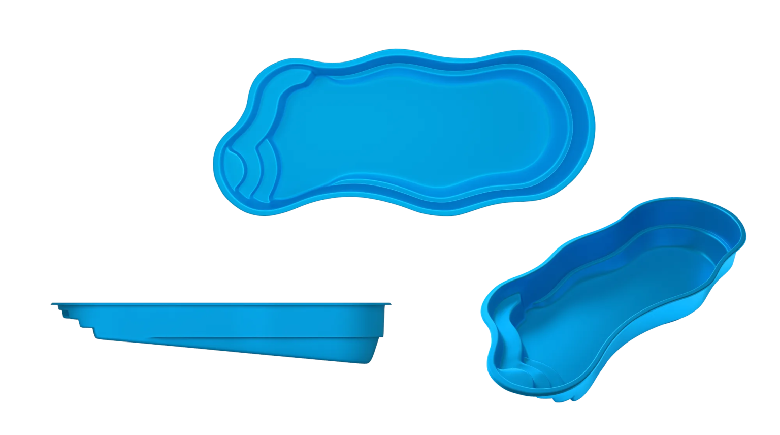Laguna fiberglass pool by Tallman Pools