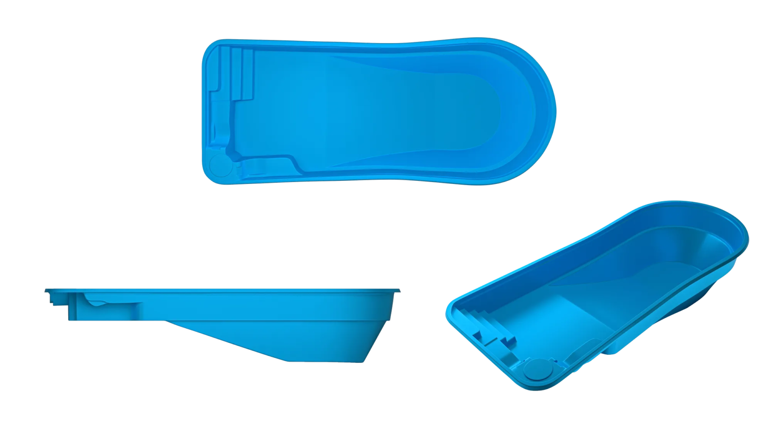 Caribbean fiberglass pool by Tallman Pools