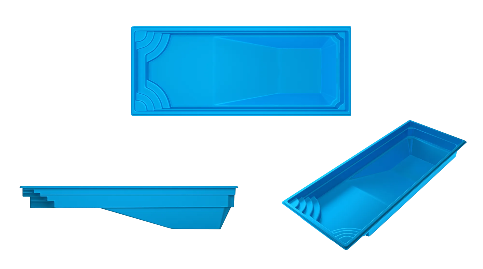 Kingsland fiberglass pool by Tallman Pools